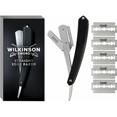 Wilkinson Sword Premium Collection klasická holicí břitva + žiletky 5 ks – Zboží Dáma