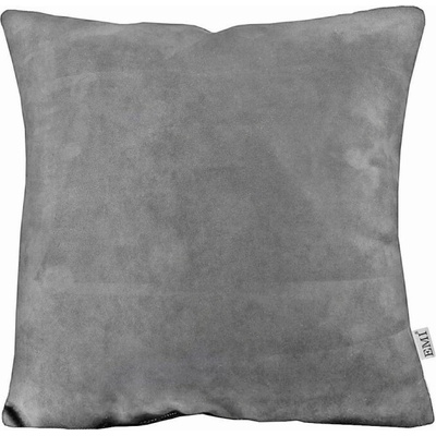 EMI sivý semiš Vankúš 40x40