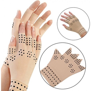 Kompresné zdravotnícke rukavice so 160 magnetmi proti artritíde
