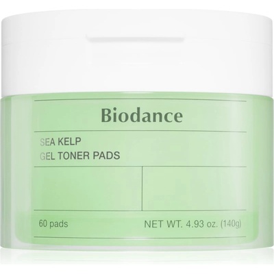 Biodance Sea Kelp Gel Toner Pads тонизиращи възглавнички с успокояващ ефект 60 бр