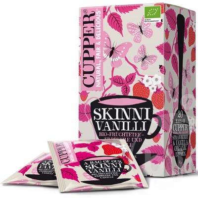 Cupper Čaj Skinni Vanilli Bio jahoda vanilka 40 g