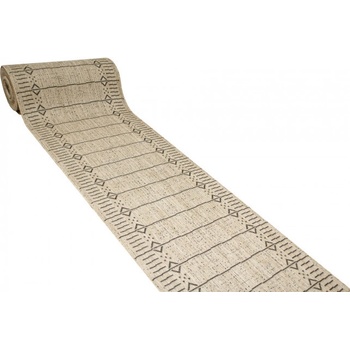 Nej-koberce Terra Aztec Linie 04 béžový / grafitový metráž 67 cm