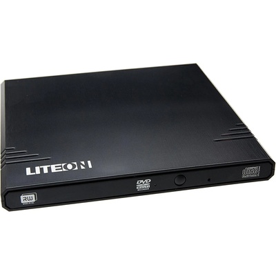 Lite-On Записващо устройство lite-on ebau108-11, външно, usb2.0, чер (dvd-rw-lite-on-ebau108)