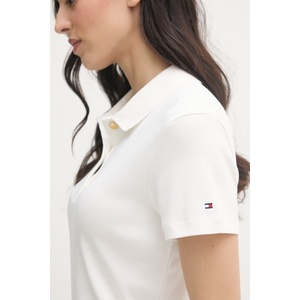 Tommy Hilfiger тениска с яка дамска памучна (WW0WW49252) - answear - 87,99 лв