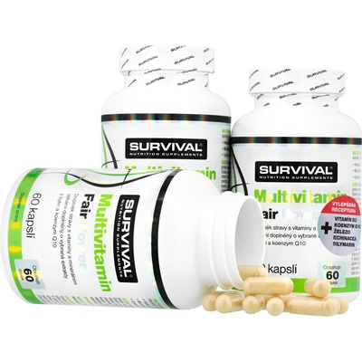 Survival Multivitamin Fair Power 60 kapslí 2 +1