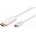 MicroConnect Mini Displayport to HDMI Cable 5m incl. audio transmission White, with gold plated plugs