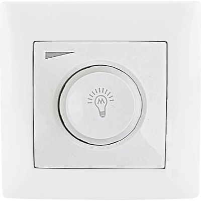 LED otočný stmievač 200/600W VCX LC 36A biely