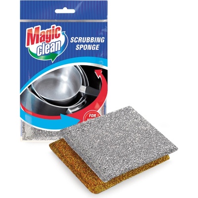 Magic clean ГЪБА ДОМАКИНСКА МЕТАЛИЗИРАНА magic clean К-КТ 2БР (hssf658)