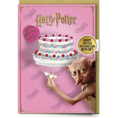 Harry Potter Přáníčko s dárkem - Dobby