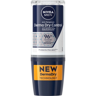 Nivea men Derma Dry Control roll-on 50 ml