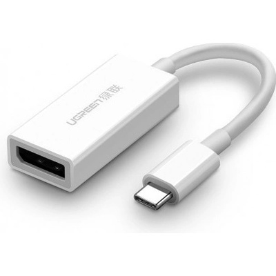 Ugreen MM130 adaptér USB-C / DisplayPort biely 40372