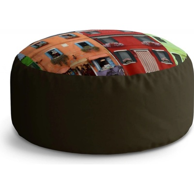 Sablio Taburet Circle Domky: 40x50 cm