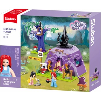 Sluban B1055 Magický stan v kouzelném lese