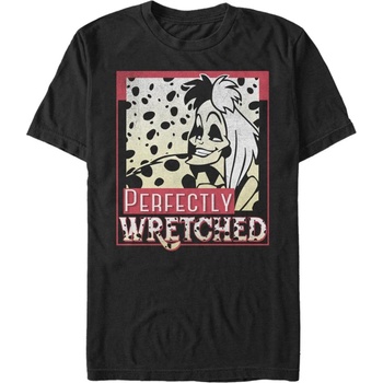 ZOOT. Fan Черна мъжка тениска на Disney Wretched Cruella Classics ZOOT. Fan | Cheren | МЪЖЕ | L