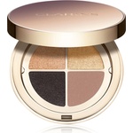 Clarins Ombre 4 Colour Eye Palette палитра сенки за очи за дълготраен ефект цвят 08 - Amber Gradation 4.2 гр