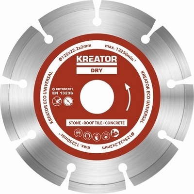 Kreator Diamantový kotouč segmentový 125 mm KRT080101 3 ks