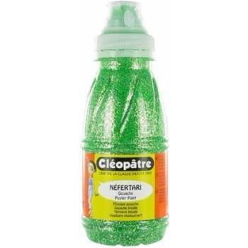 Cleopatre Třpytivý gel 250 ml Zelená