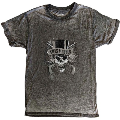 Guns N' Roses Faded Skull (Burnout) Charcoal Grey L Риза (GNRBO01MC03)