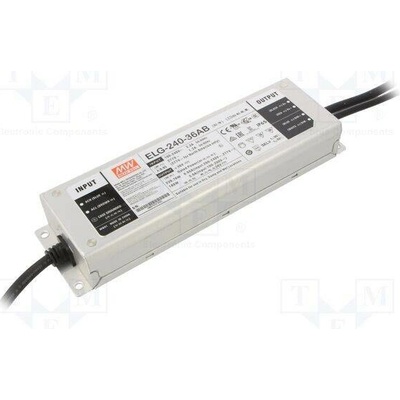 MEAN WELL ELG-240-36AB Napájecí zdroj: spínaný; LED; 239,76W; 36VDC; 3,33÷6,66A; IP65