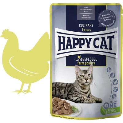 Happy Cat Meat in Sauce kuracia 85 g