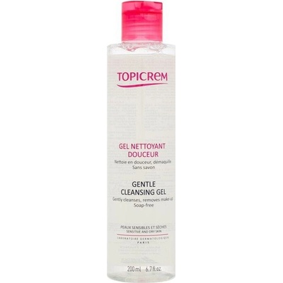 Topicrem Gentle Cleansing Gél umývací gél na tvár telo a vlasy 200 ml