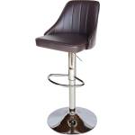 Bogdan Furniture Am Бар стол Калипсо-20 кожа- кафява