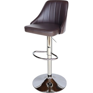 Bogdan Furniture Am Бар стол Калипсо-20 кожа- кафява
