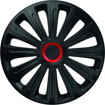 Image 1 of MEGA DRIVE Тасове за джанти mega drive black cu inel rosu trend 14 (8760)