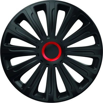 MEGA DRIVE Тасове за джанти mega drive black cu inel rosu trend 14 (8760)