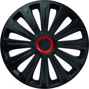 MEGA DRIVE Тасове за джанти mega drive black cu inel rosu trend 14 (8760)