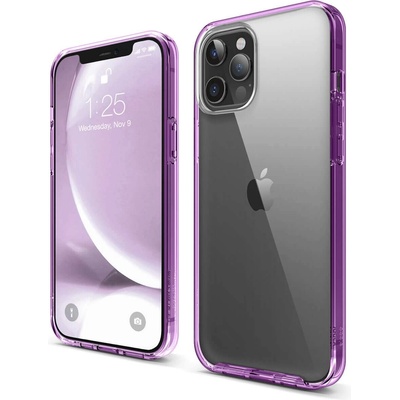 elago Hybrid Case - хибриден удароустойчив кейс за iPhone 12 Pro Max (лилав)