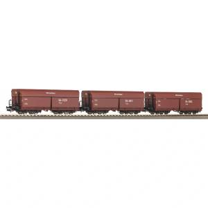 Piko Комплект саморазтоварващи се вагона Fad6770 of the BKK DR IV (28329)