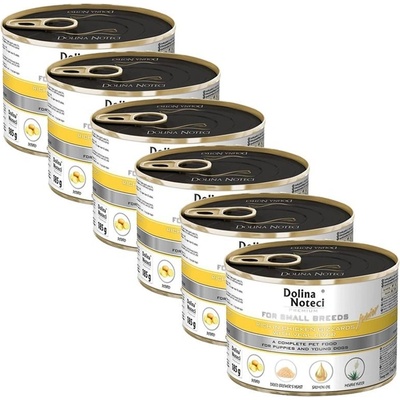 Dolina Noteci Premium Junior kuracie žalúdky a teľacia pečeň 6 x 185 g