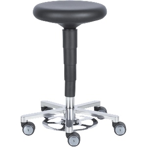 BIMOS Лабораторен ергономичен стол bimos stool 9f63r - черен (35209919)