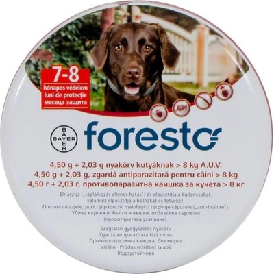 Elanco Bayer Foresto L Форесто противопаразитна каишка за кучета над 8кг, 70см