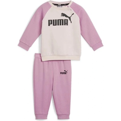 PUMA Minicats Ess Raglan set - Pink (Mauved Out)