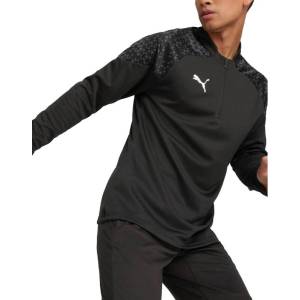 PUMA TeamCup Training 1/4 Zip Top Black - magazinko