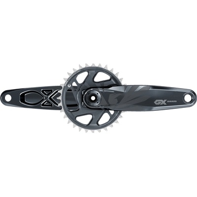 SRAM kliky s převodníkem - GX EAGLE 55mm CHAINLINE DUB 12s 175 - černá – Zboží Dáma