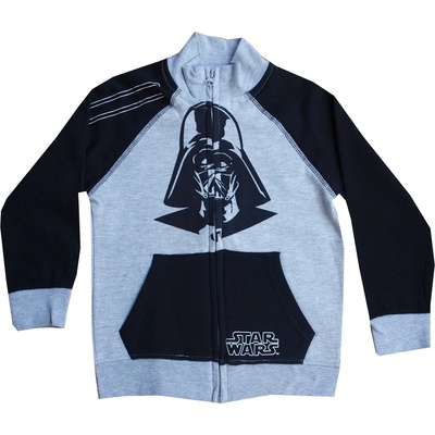 Star Wars mikina bavlněná šedá
