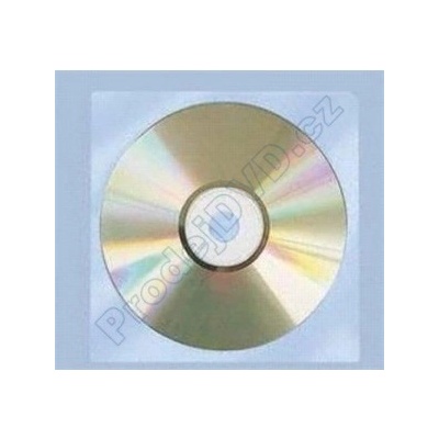Polypropylenová obálka na CD/DVD bez chlopně