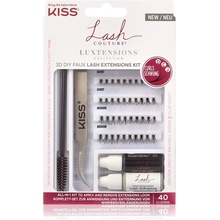 Kiss Sada pro aplikaci umělých řas Lash Couture LuXtension Cluster Kit