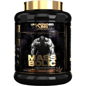 UnKrowned King by Kevin Levrone MassBolic Gainer | with Creatine Monohydrate & Tribulus [3000 грама] Шоколад