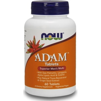 NOW Adam Men's Multi, 60 таблетки, Now
