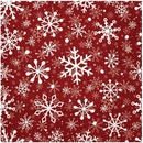 paw servítky christmas snowflakes 33x33cm