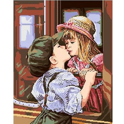 Казанлъшки гоблени Гоблен На сбогуване Puppets (Унгарски)