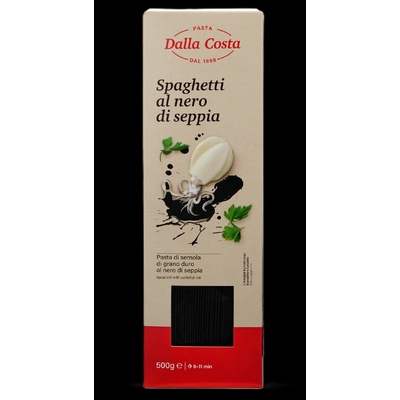 Dalla Costa Alimentare Spaghetti seppia černé sépiové Špagety 0,5 kg
