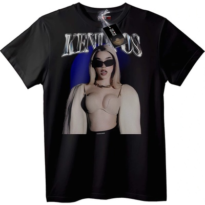 NOONEBRAND Тениска Як 80-90те - M, White