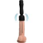 Trinity Vibes 16X Penis Head Teaser with Urethral Sound Black