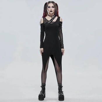 Image 1 of Devil fashion дамска рокля с дълъг ръкав devil fashion - skt132