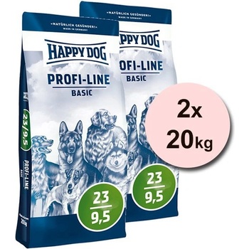 Happy Dog Profi Line Basic 2 x 20 kg